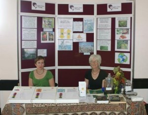 TT Poole Bite the Lighthouse Stand Oct 2009 Tat and Harriet in charge